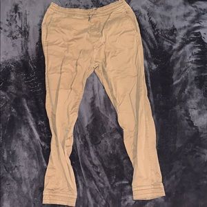 Men’s Hollister khaki joggers